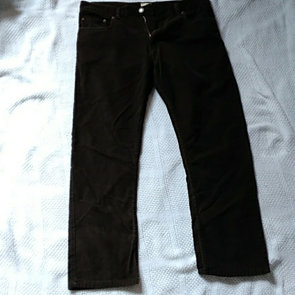 Brown corduroy pants